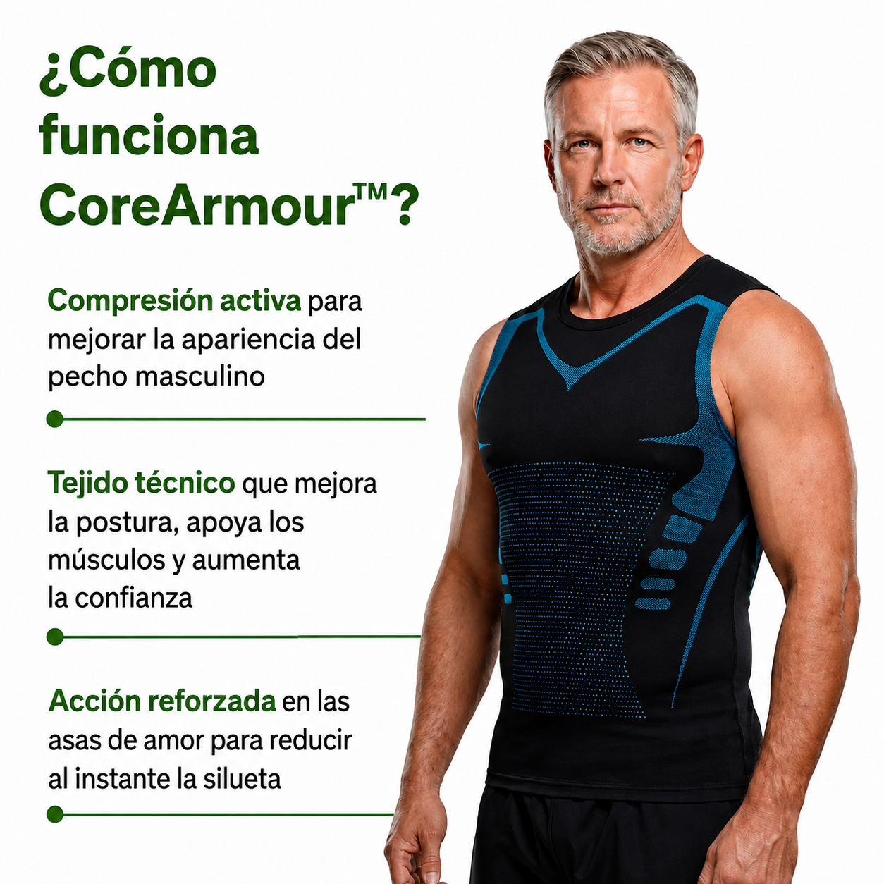 CoreArmour™ | Siente el poder de la confianza, la silueta y el control
