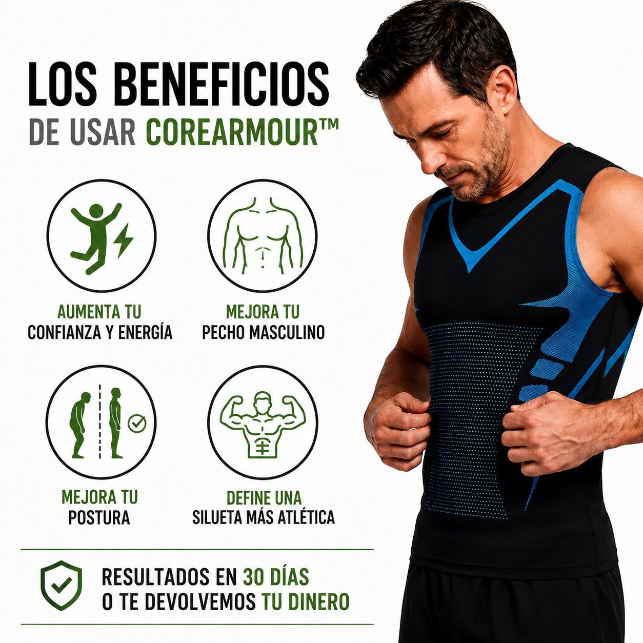 CoreArmour™ | Siente el poder de la confianza, la silueta y el control